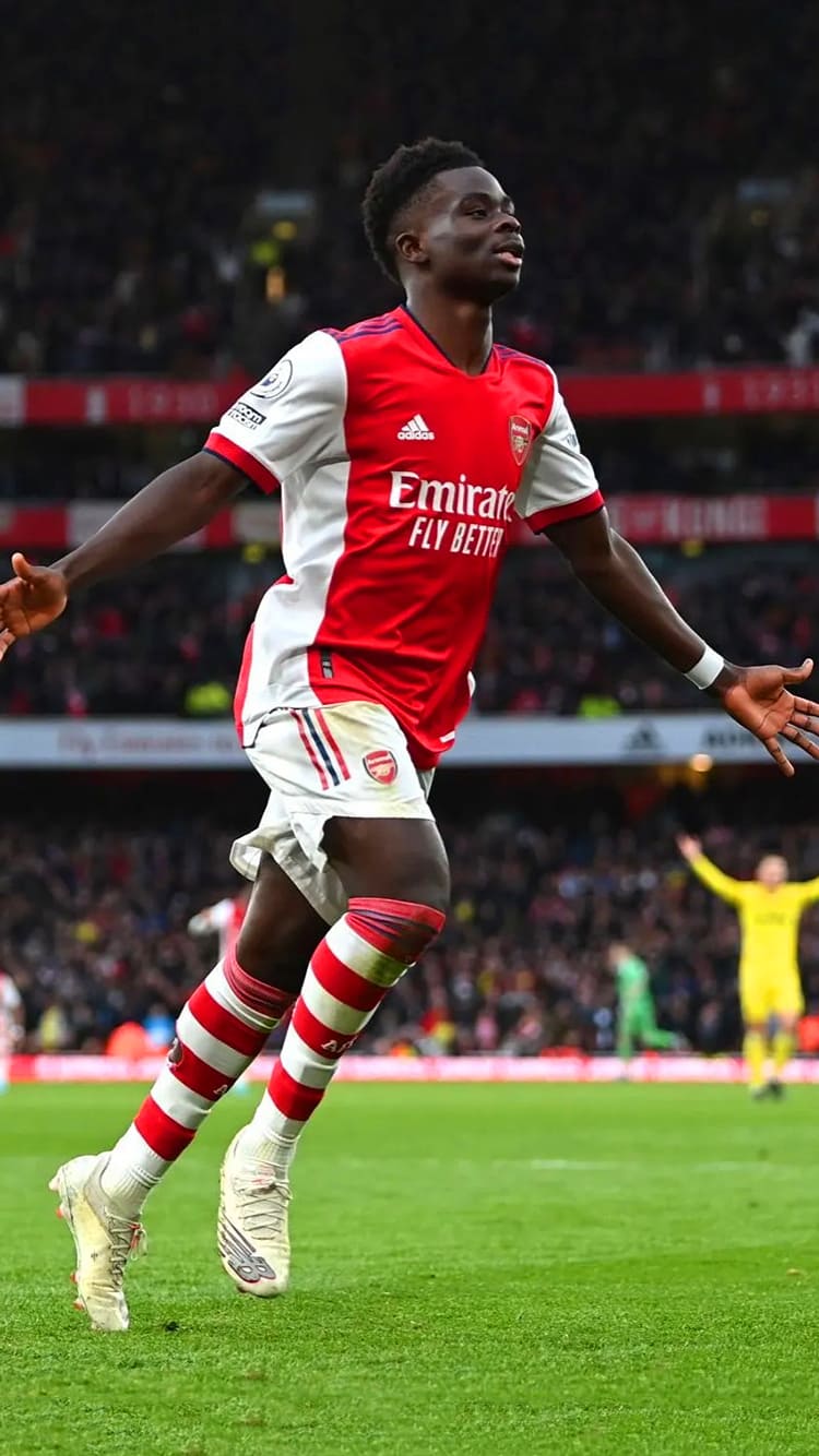 Bukayo Saka Wallpaper