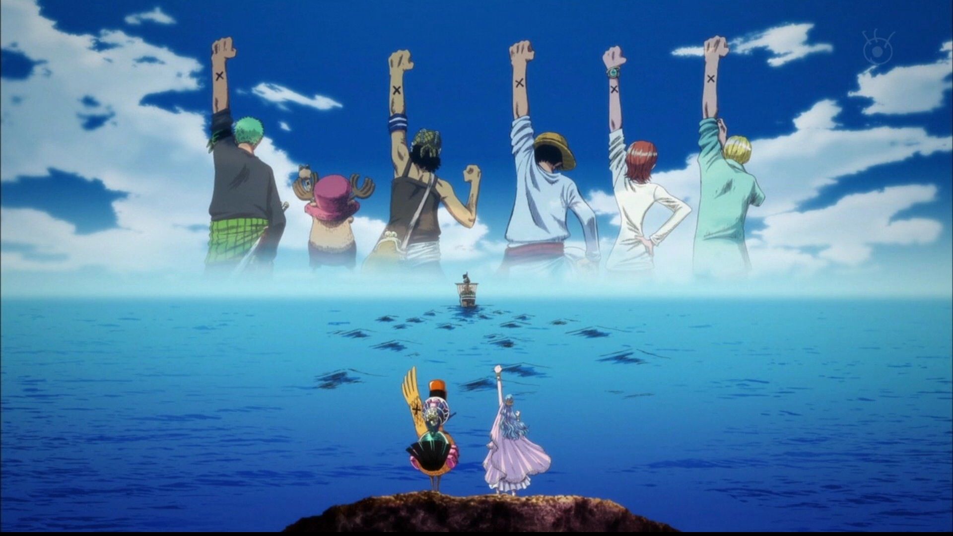 Straw hat crew forever. One