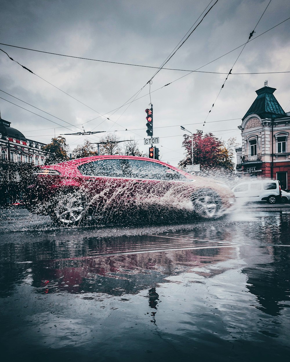 Car Rain Picture. Download Free