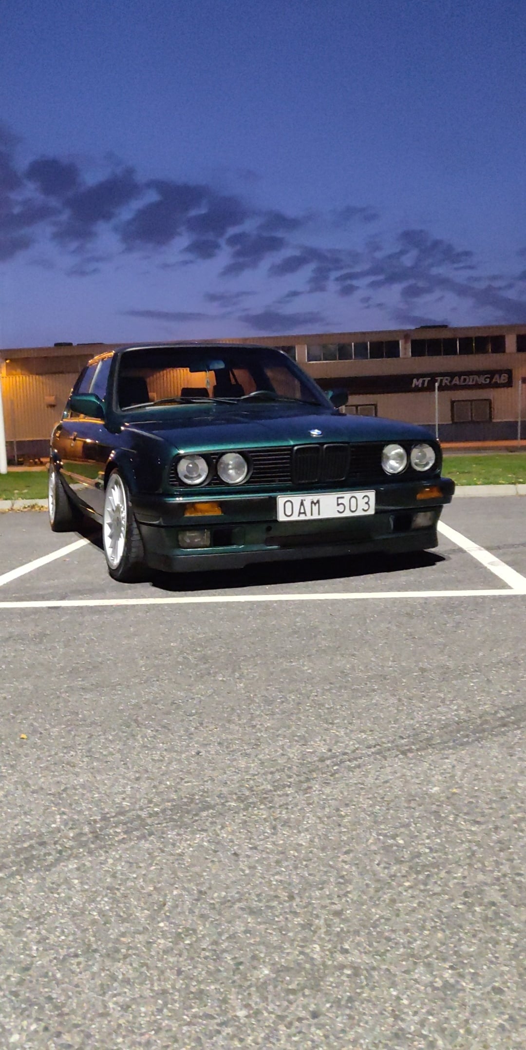 E30 with M30b35 Alpina engine in it