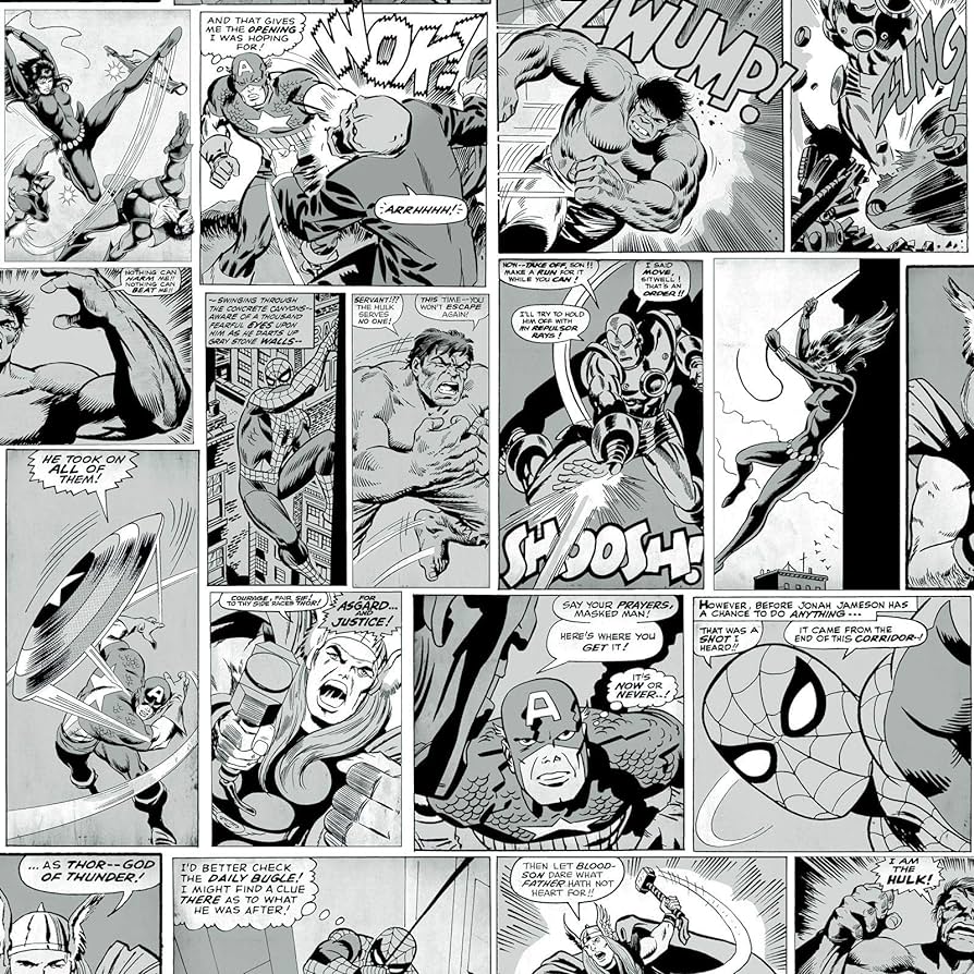 Marvel Avengers Wallpaper Black