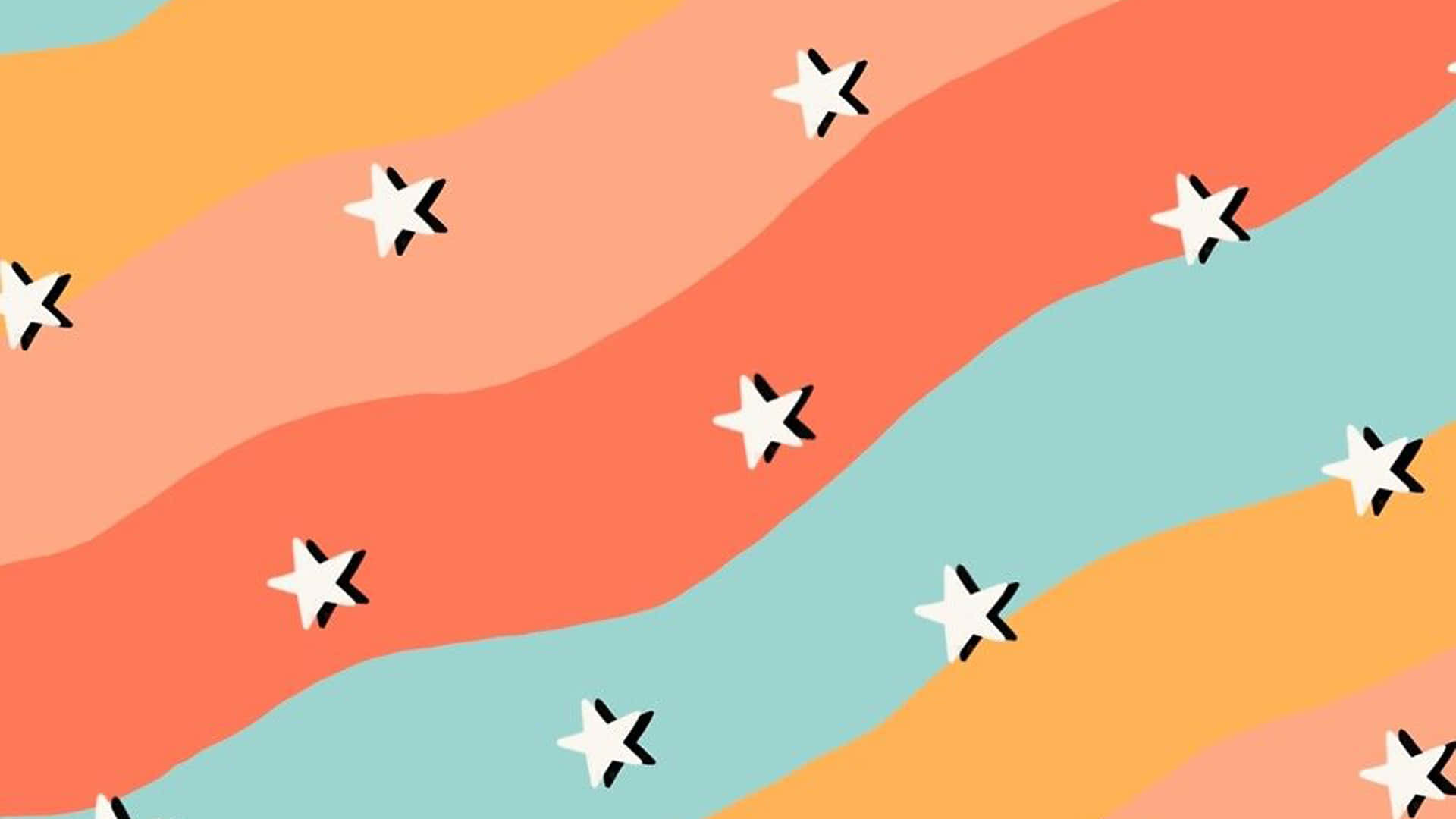 Download Boho Pastel Canvas Star