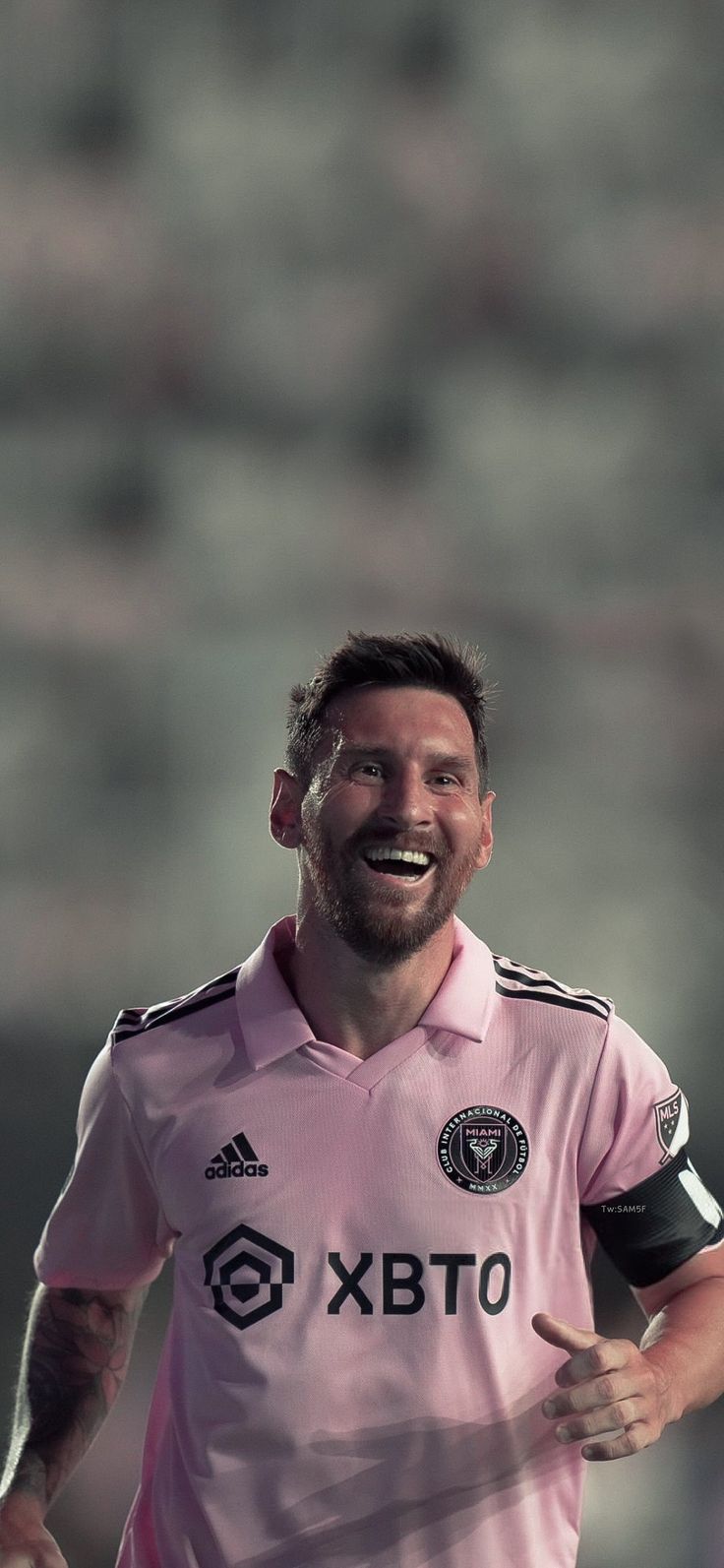 4K Wallpaper of Messi in Inter Miami 2024