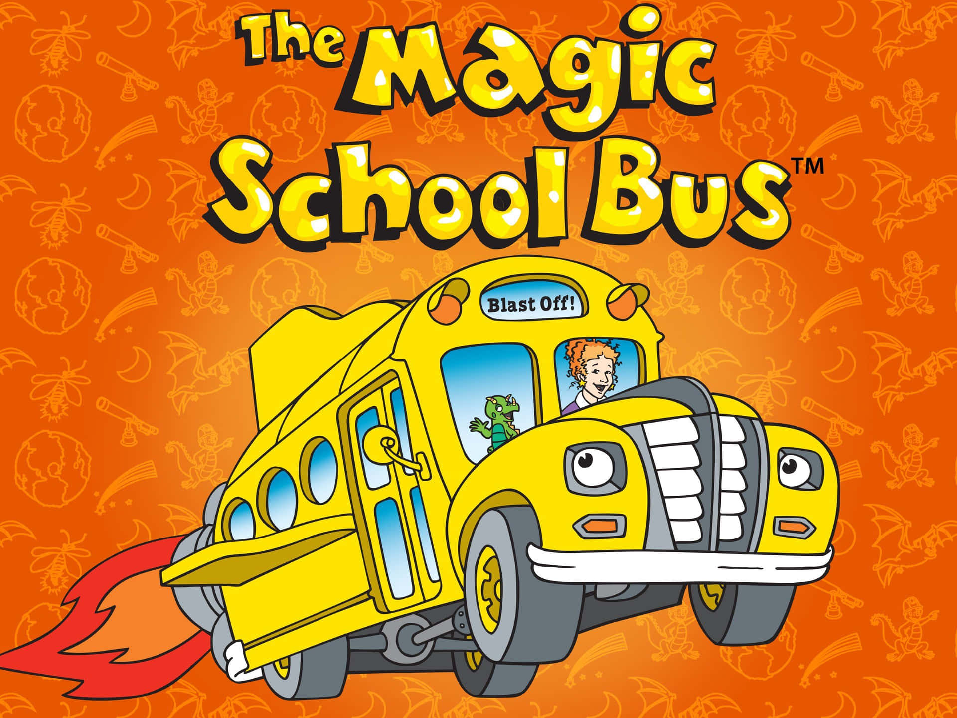 Magic School Bus Poster Wallpaper