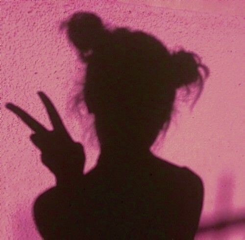 Pink tumblr aesthetic, Shadow photography