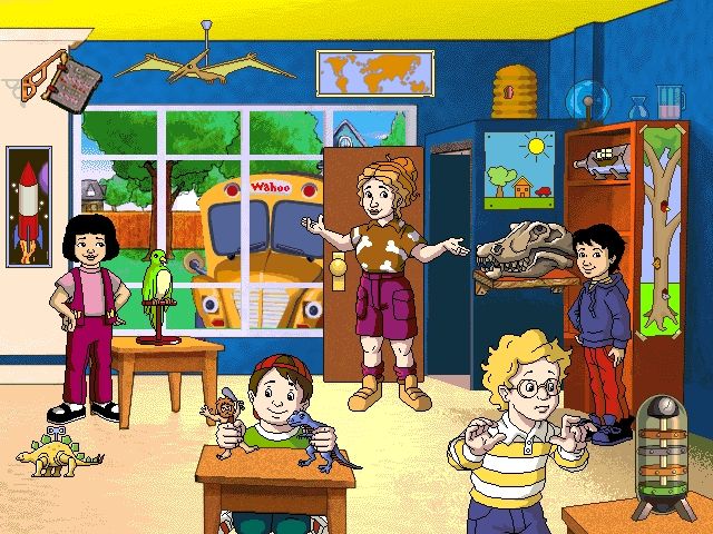THE MAGIC SCHOOL BUS EXPLORES THE