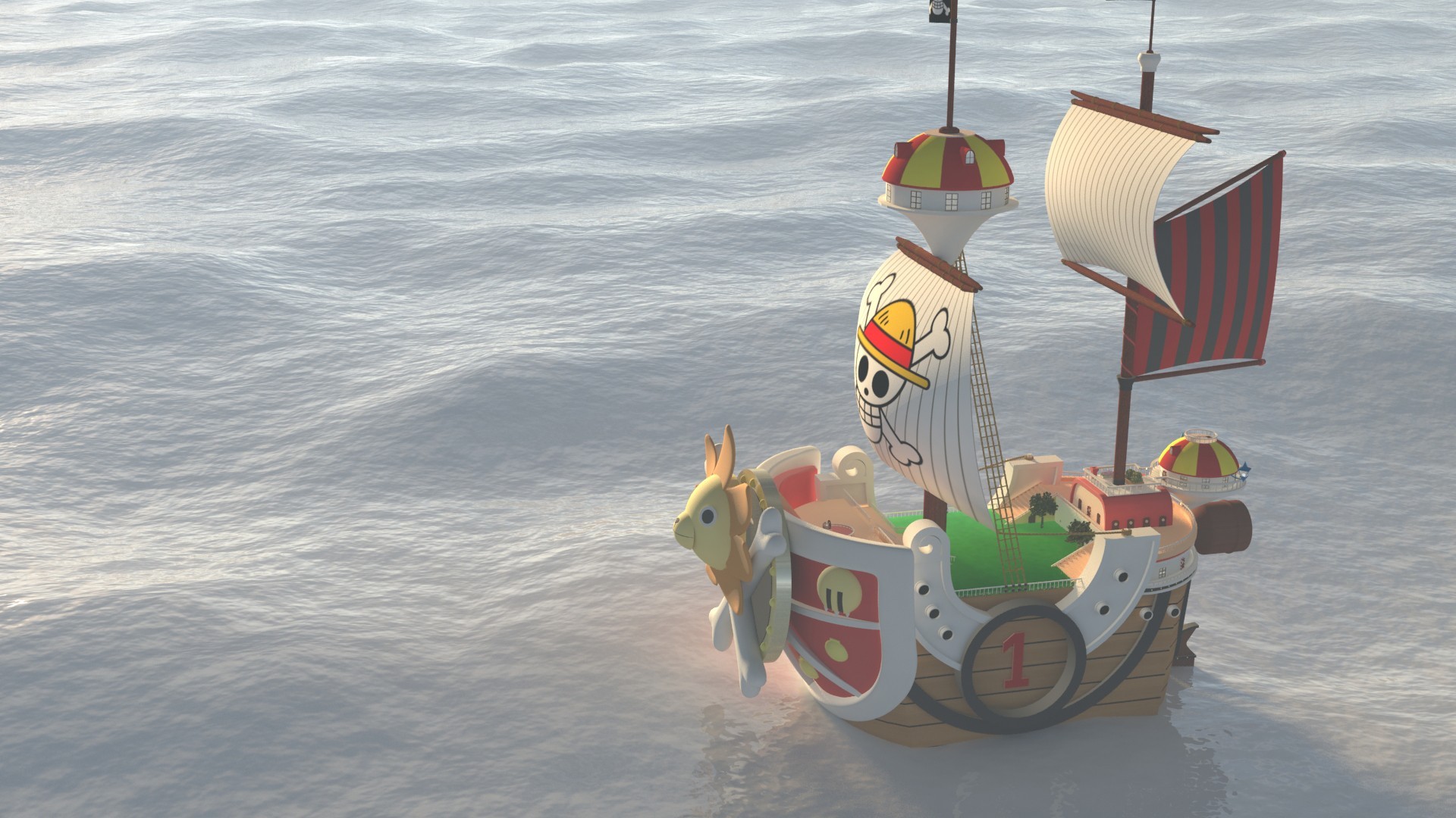 Thousand Sunny Wallpaper
