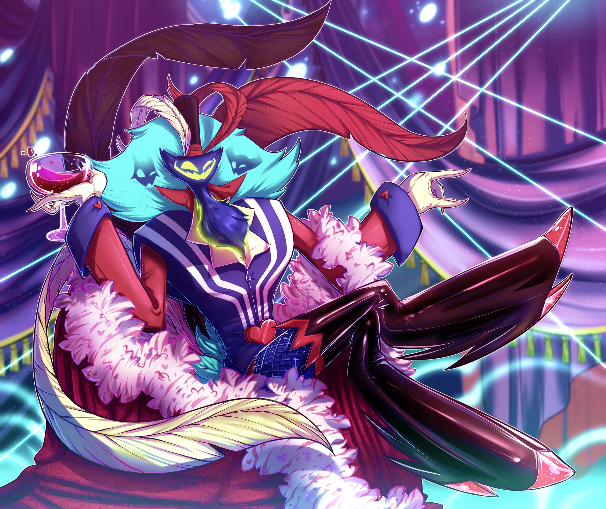 Asmodeus (Helluva Boss) Wallpaper