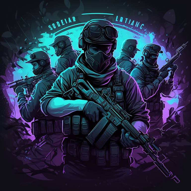Neon Soldiers Digital