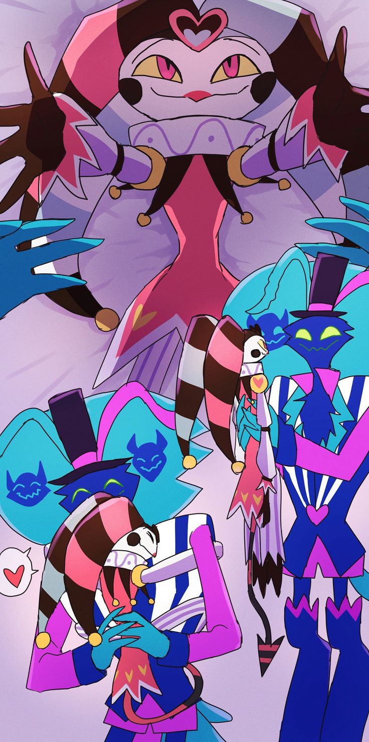 Fizzarolli x Asmodeus. Boss wallpaper