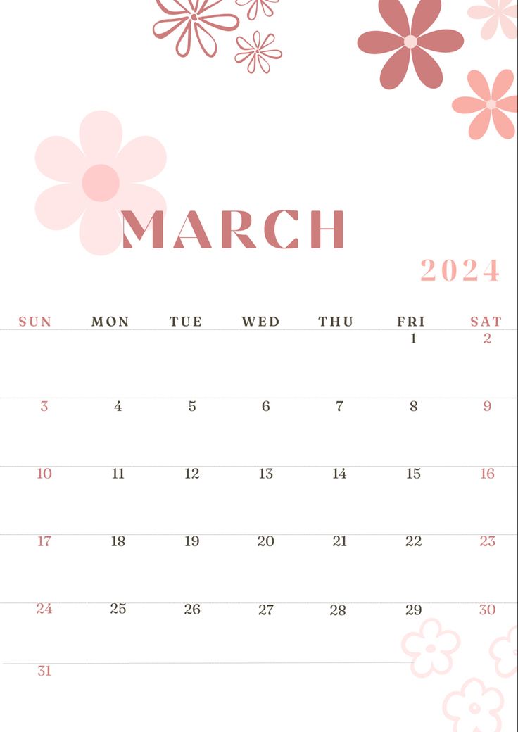March Calendar 2024, March Calendar