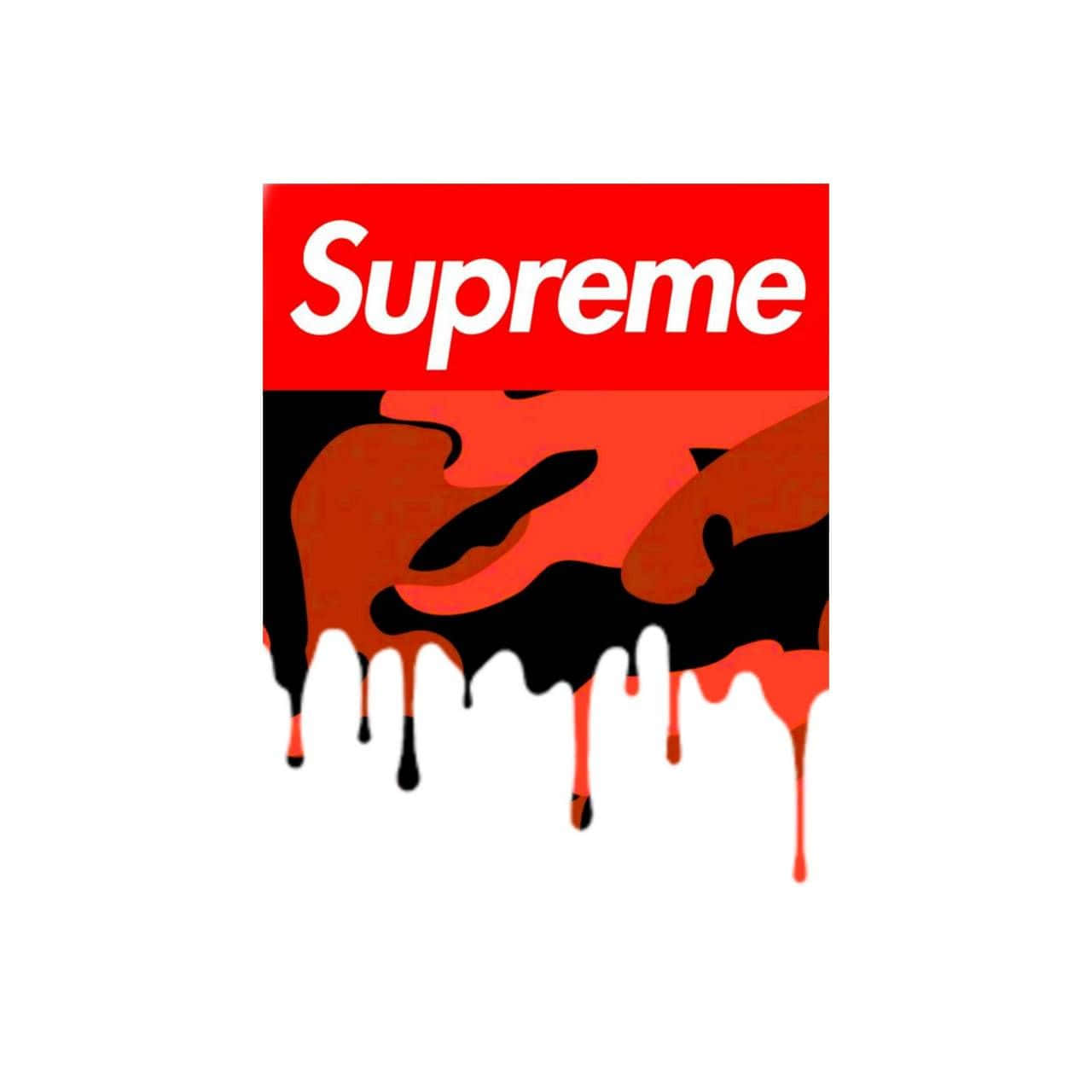 Supreme Drip Wallpaper