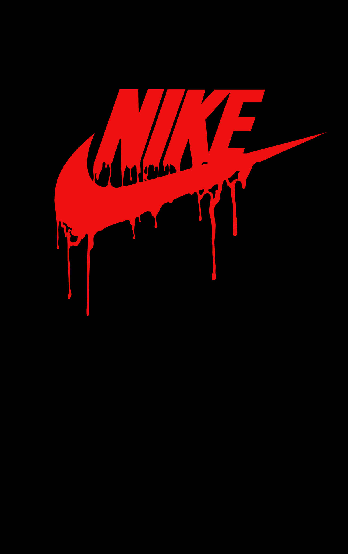 Download The iconic Nike Drip Logo Wallpaper