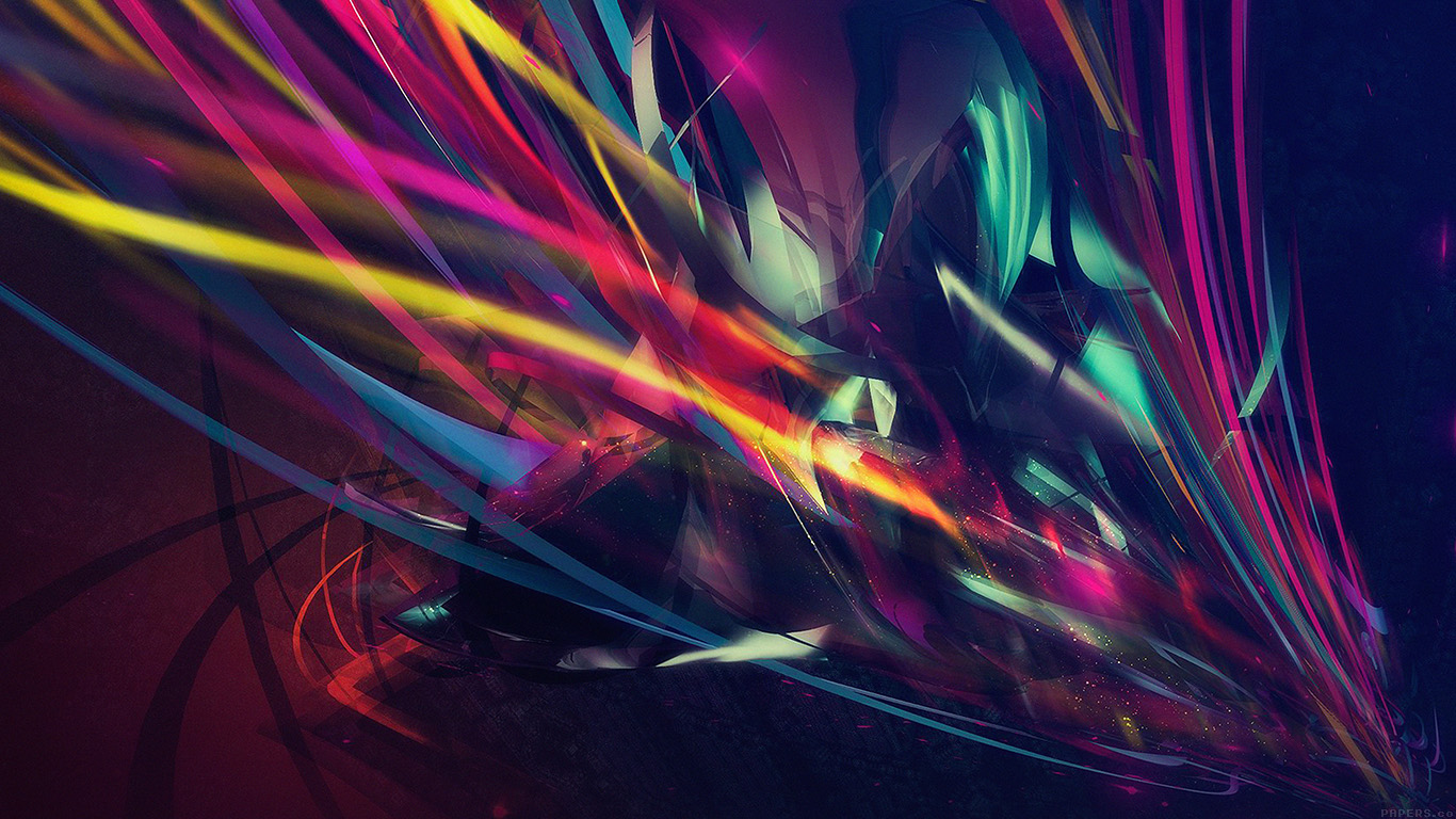 Line Abstract Art Dark Pattern