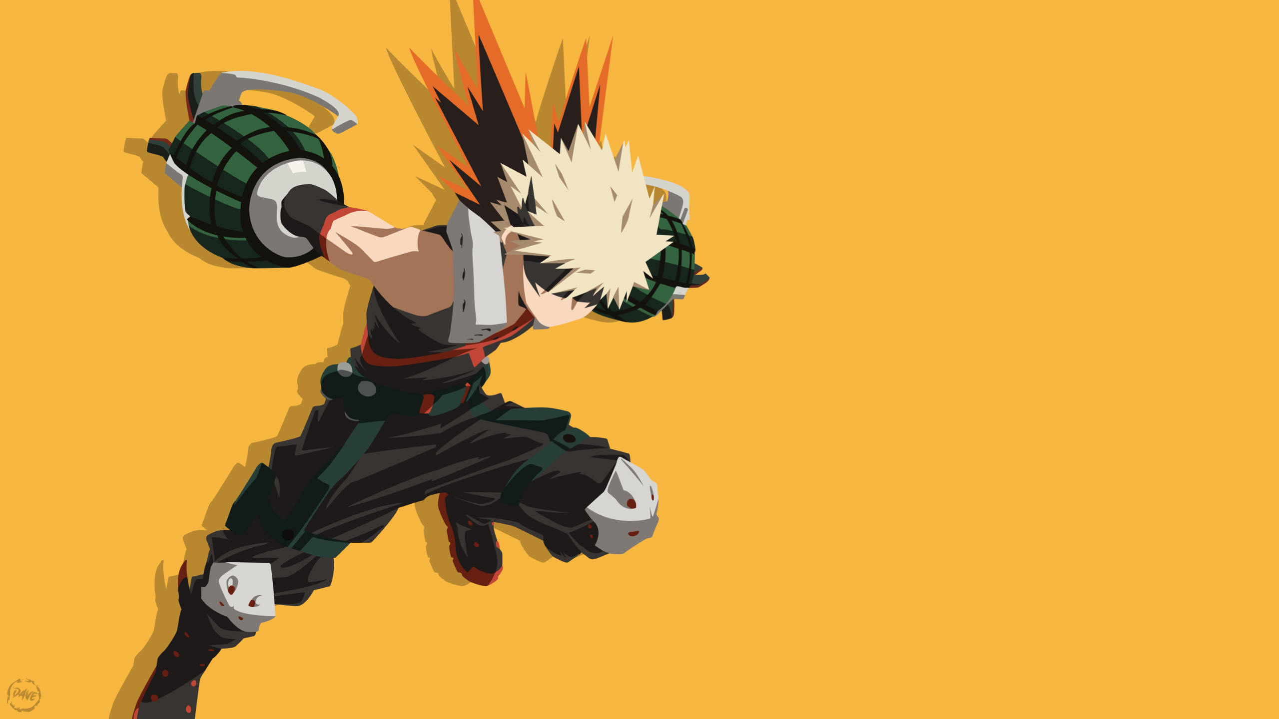 Katsuki Bakugo Wallpaper 4K, My Hero