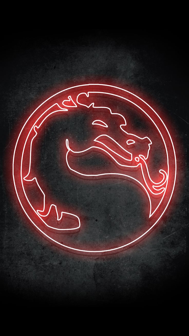 Mortal Kombat black wallpaper mobile