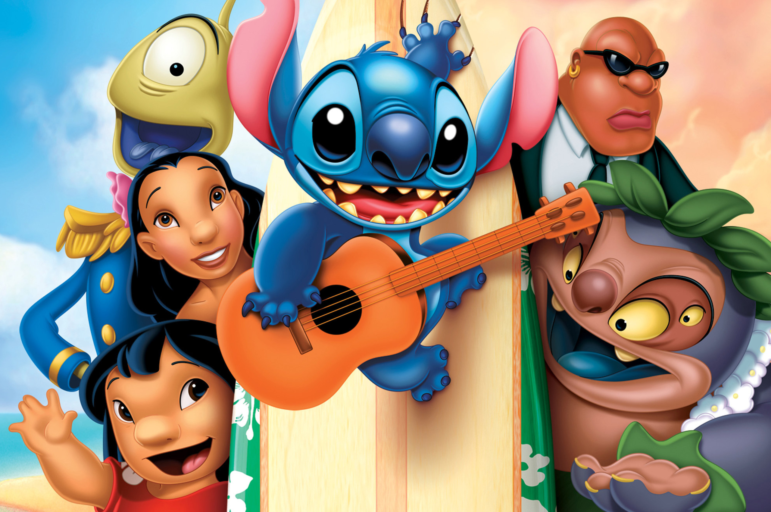 Stitch Animated Movie Chromebook Pixel