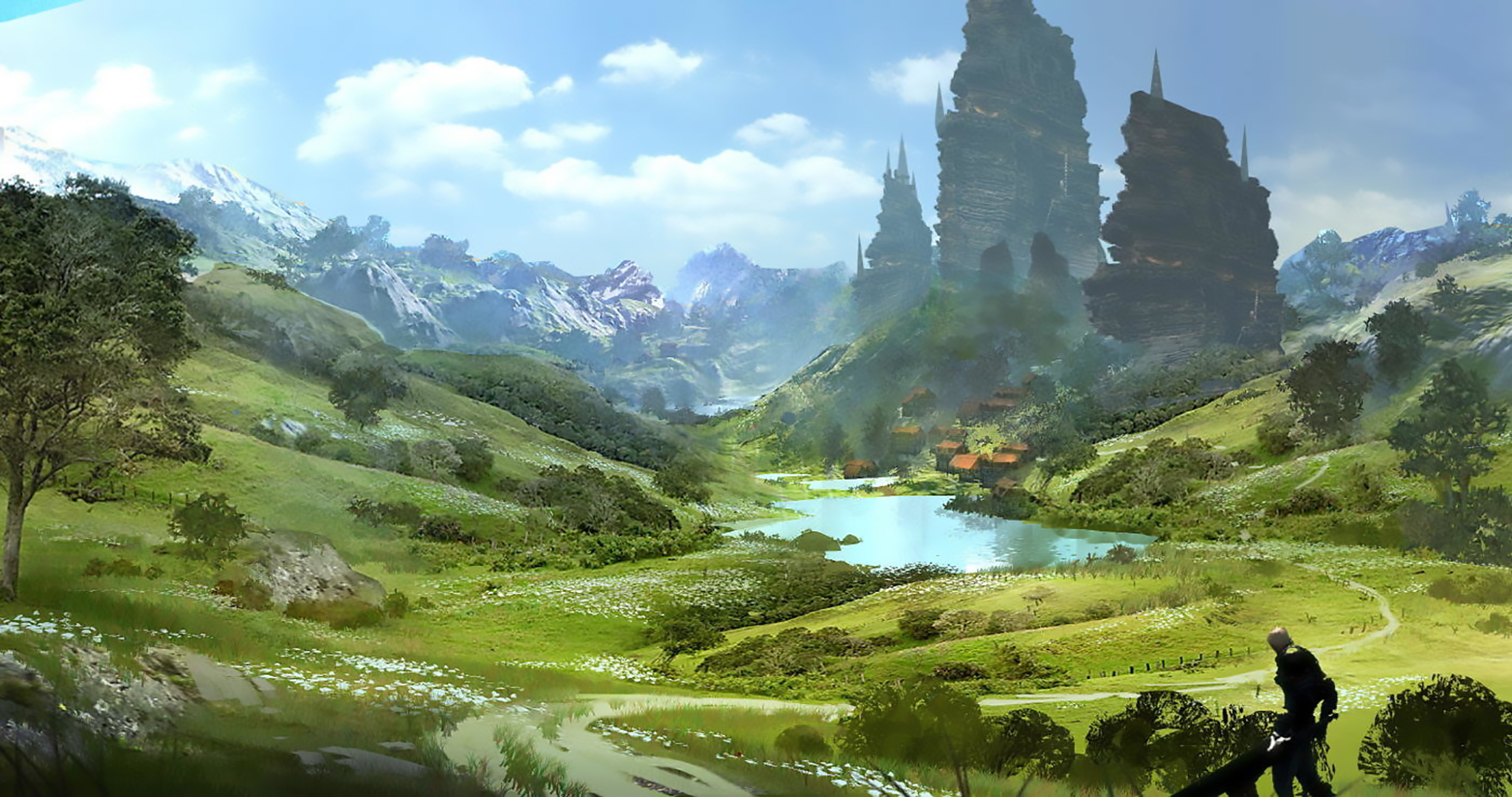 Fantasy Landscape HD Wallpaper