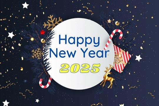 Happy New Year 2025 Image
