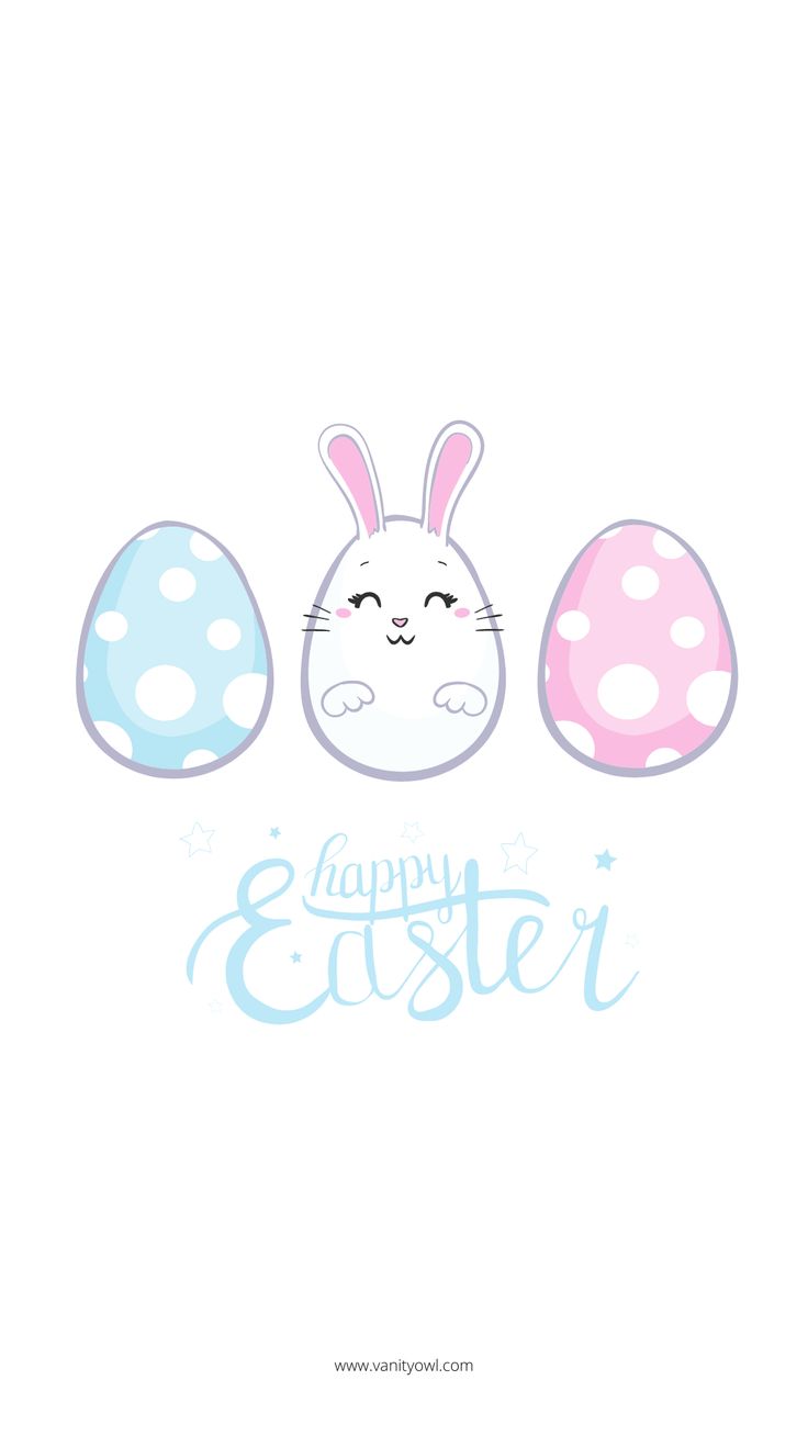 Cute easter bunny