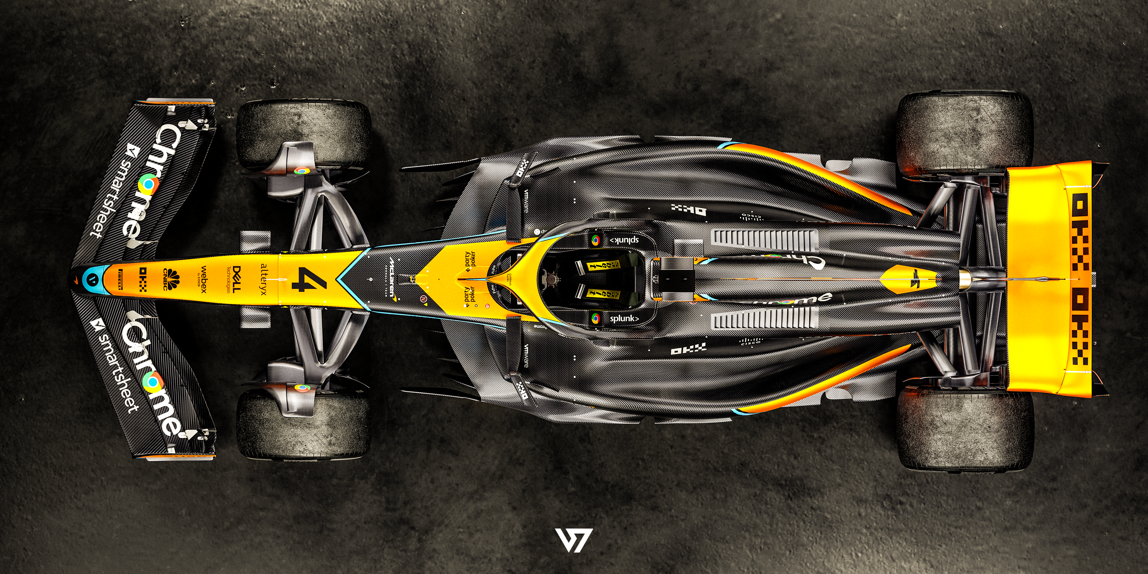 2024 McLaren F1 Team Livery Concept