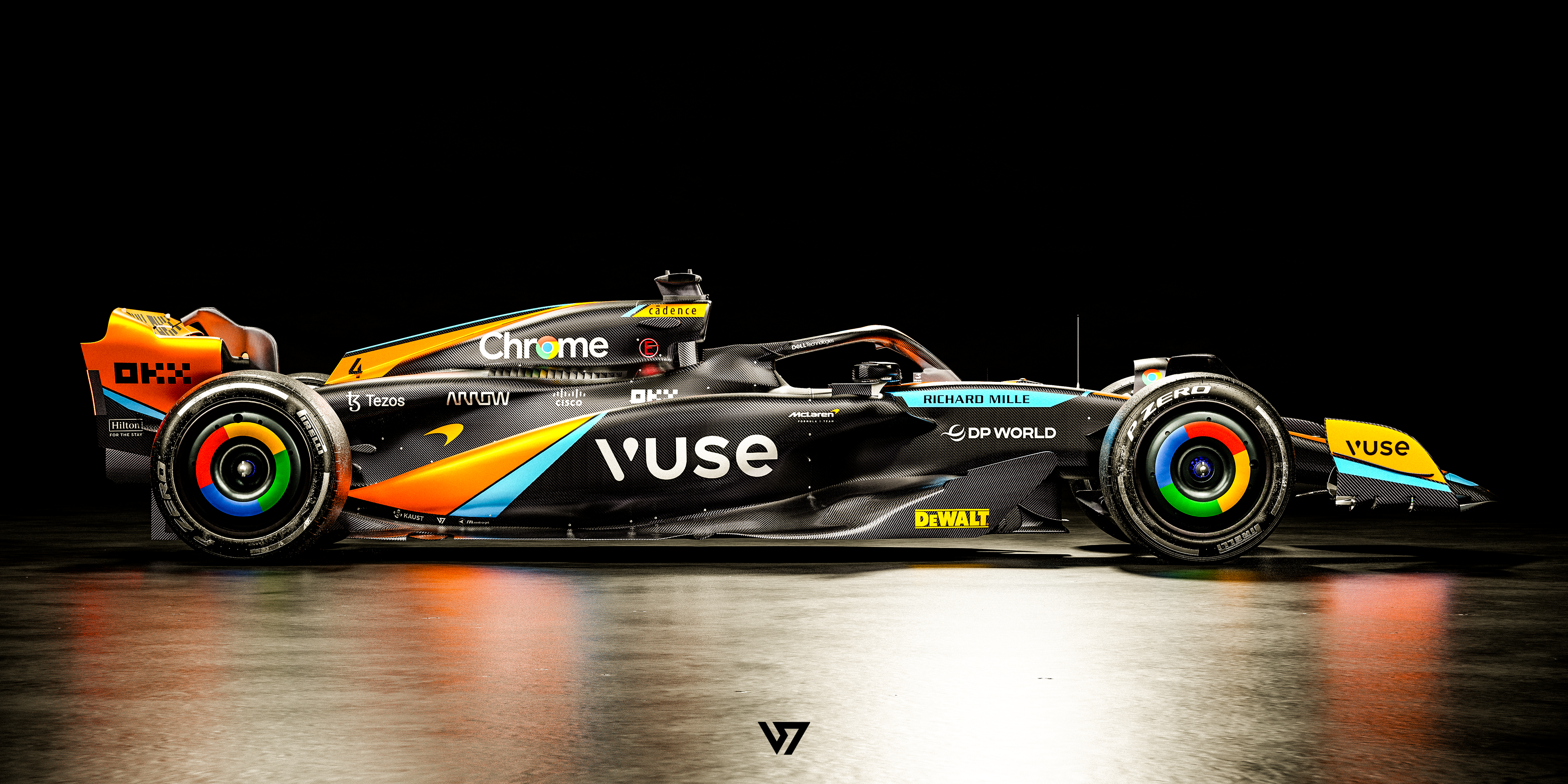 2024 McLaren F1 Team Livery Concept