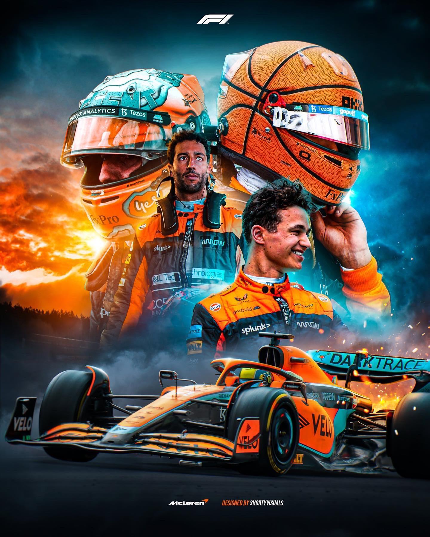 Poster for this seasons McLaren F1 team, all done in photohop