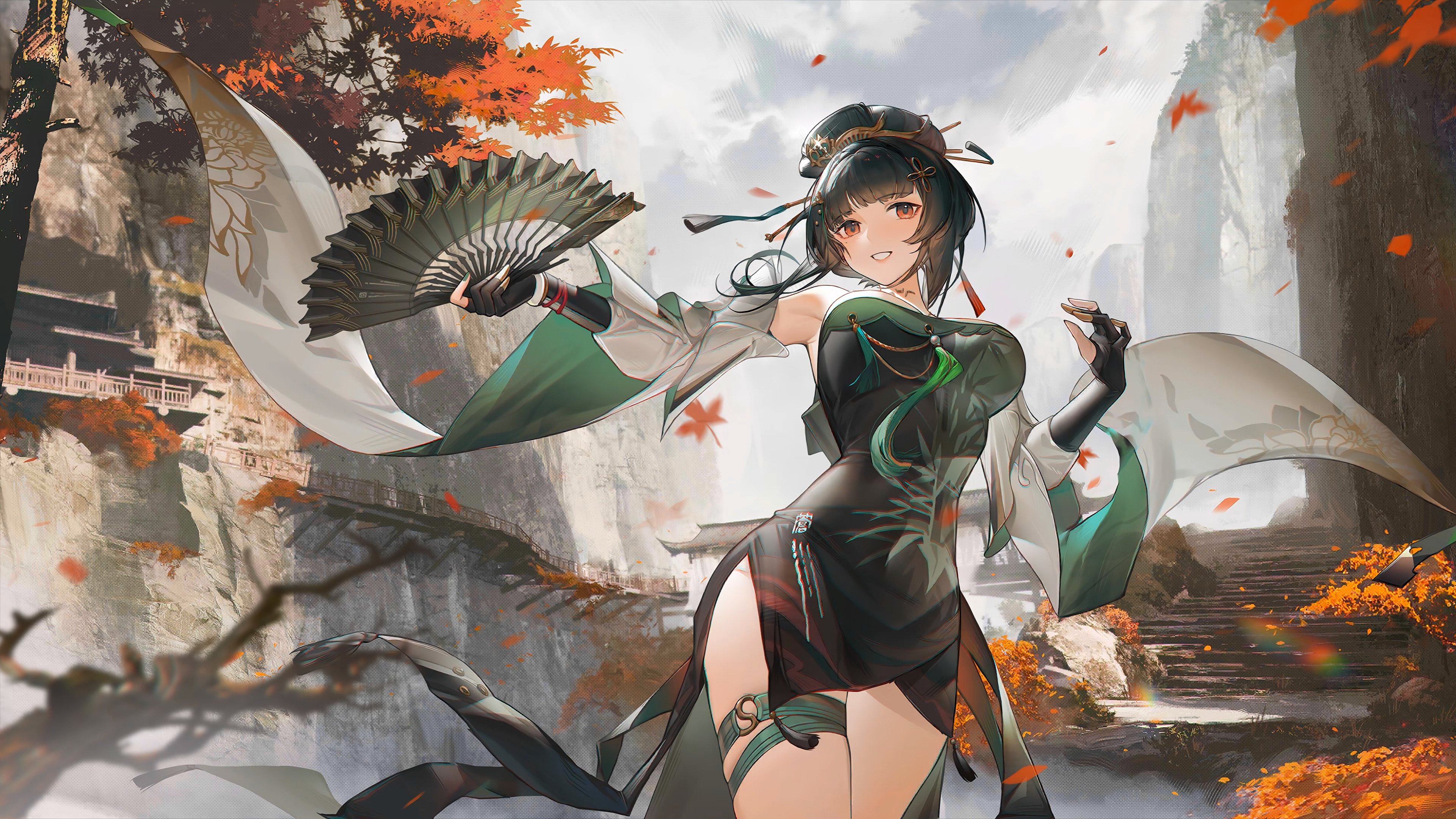 Hanying Main Screen 4k Clean Wallpaper