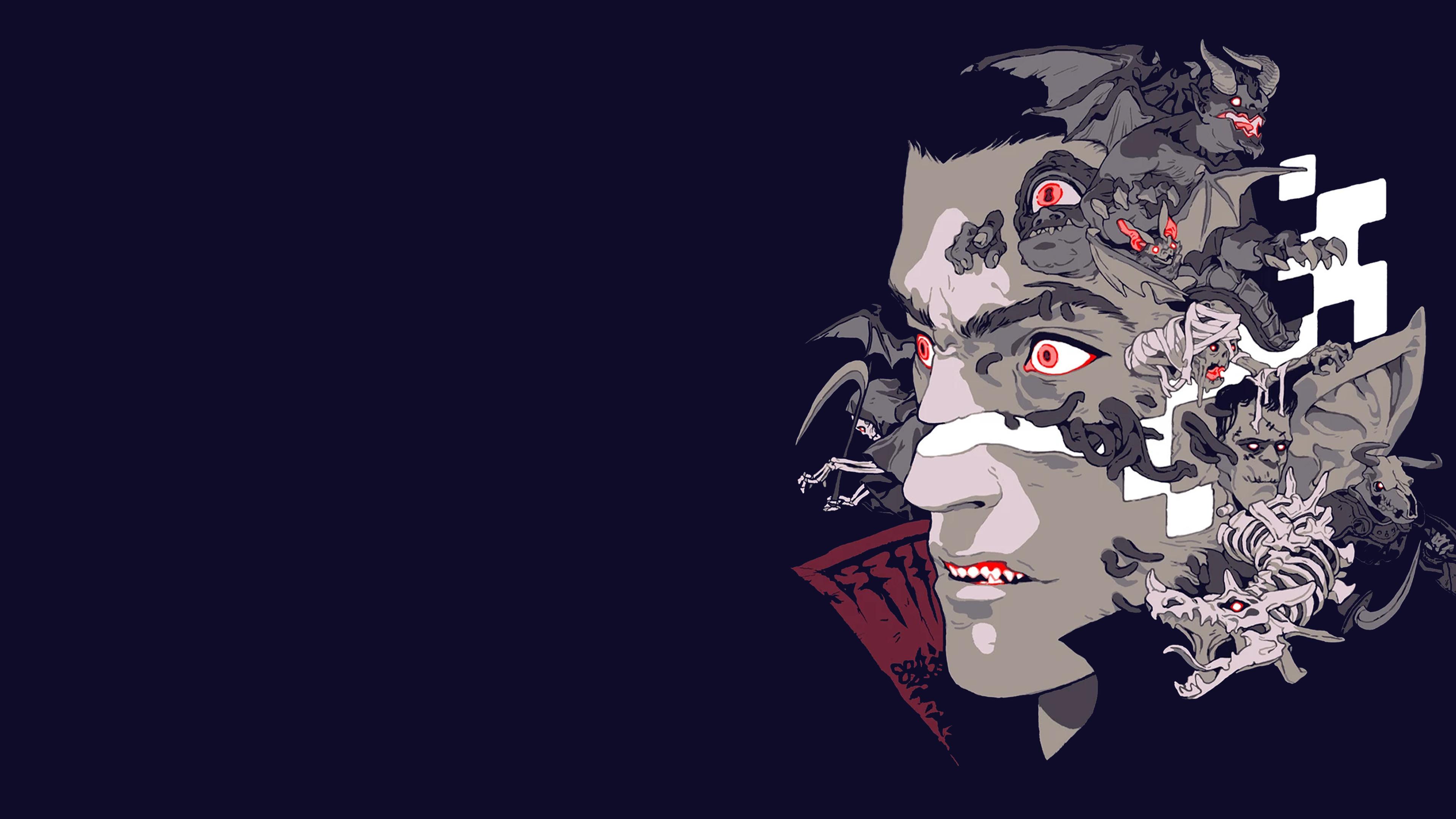 Castlevania Artwork 4K wallpaper