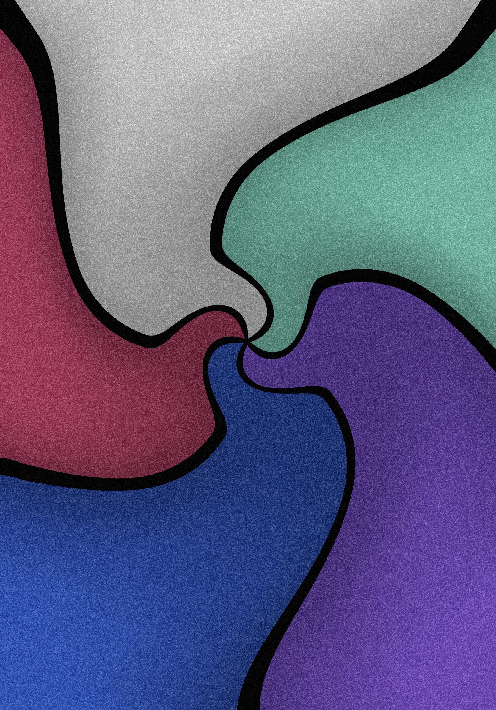 minimalistic aphelios iPad wallpaper