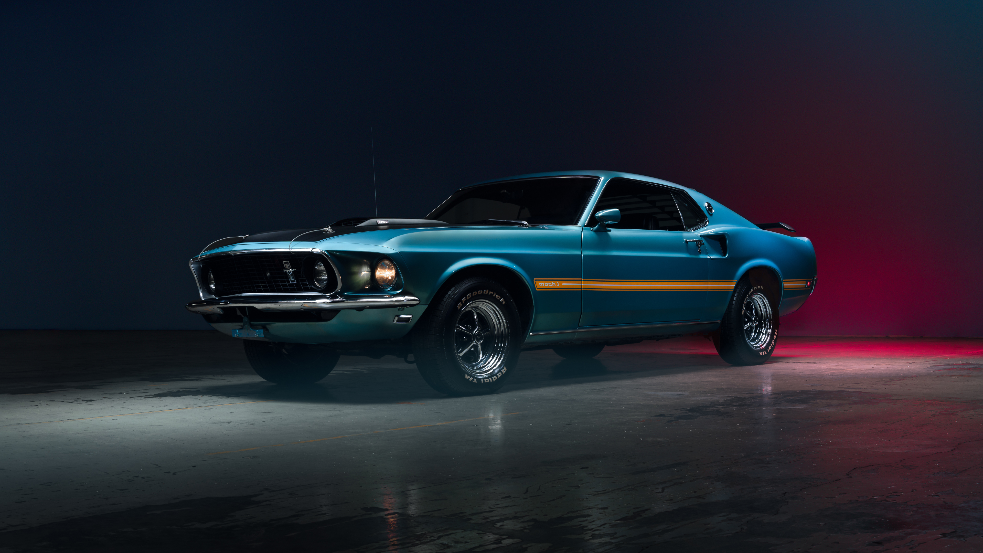 Ford Mustang 1969 4k PC Wallpapers - Wallpaper Cave, image size:3840x2160