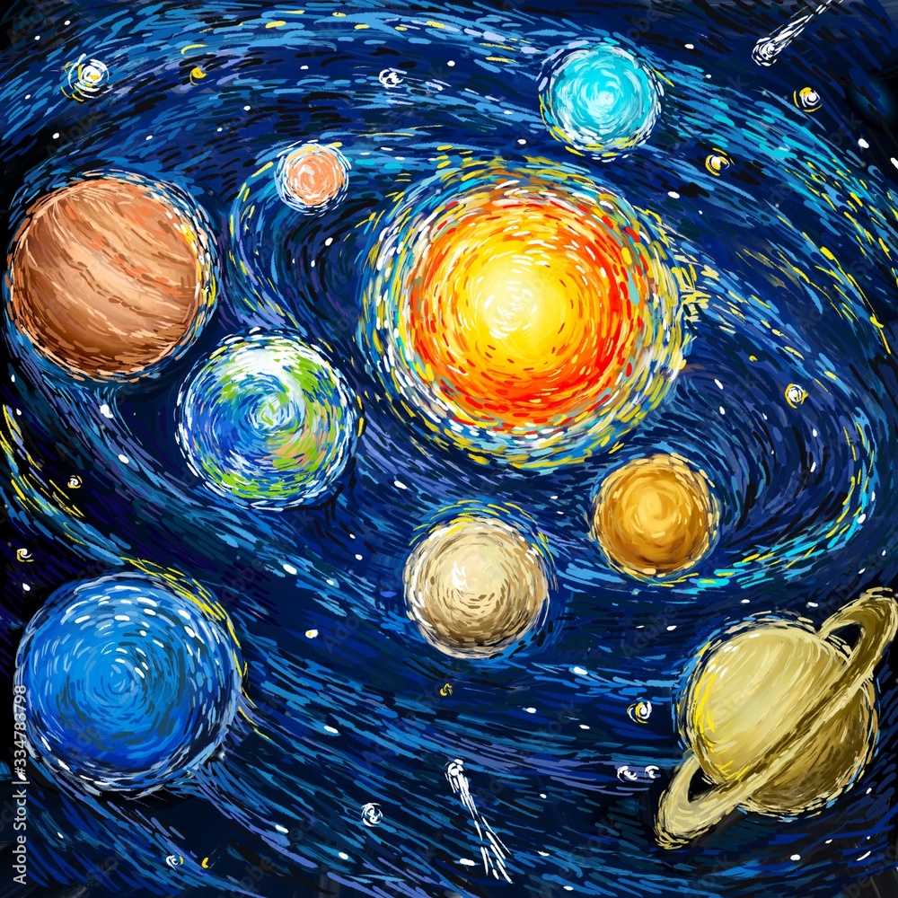 Abstract texture background. Digital