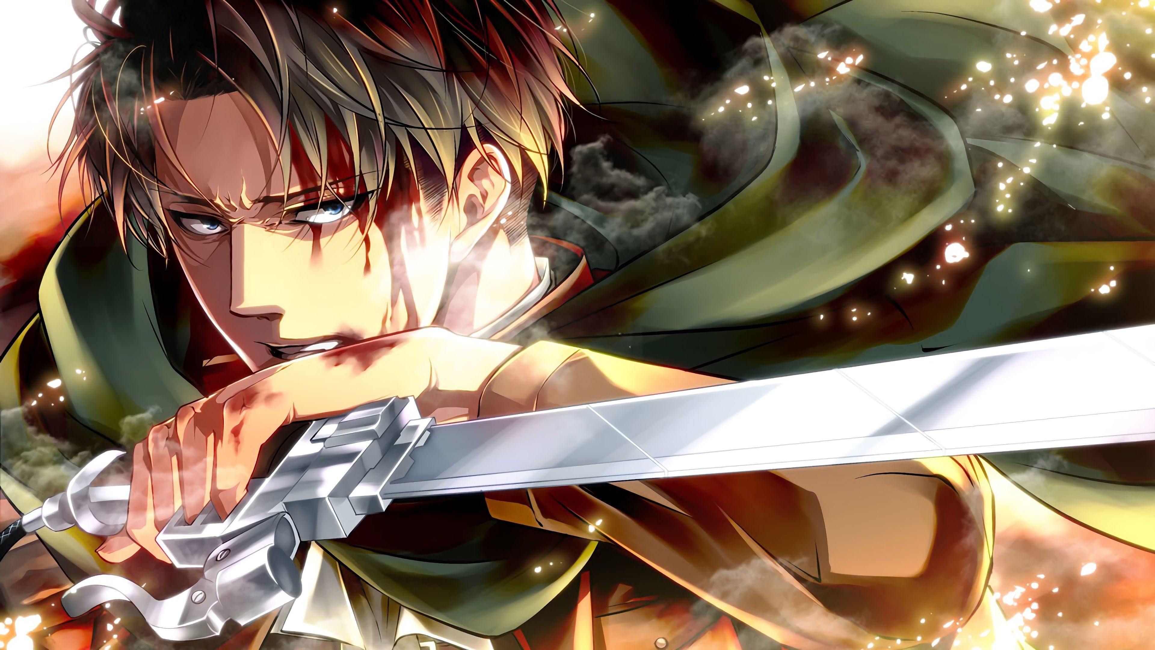Attack on Titan. Levi Ackerman. アニメ