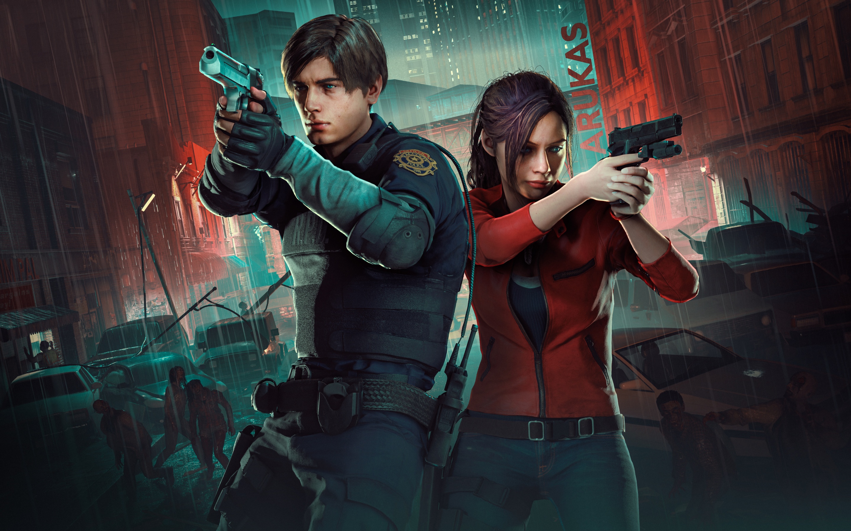 Leon S. Kennedy, Claire Redfield