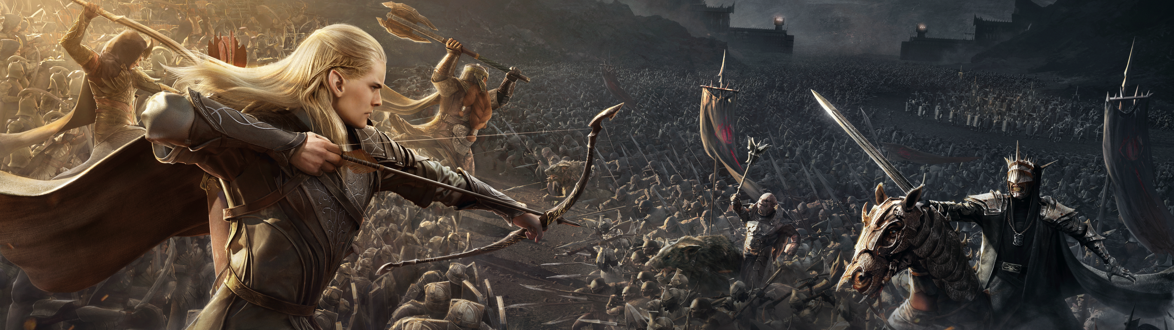 Battle of the Black Gate Wallpaper 4K, Lord of the Rings, 5K