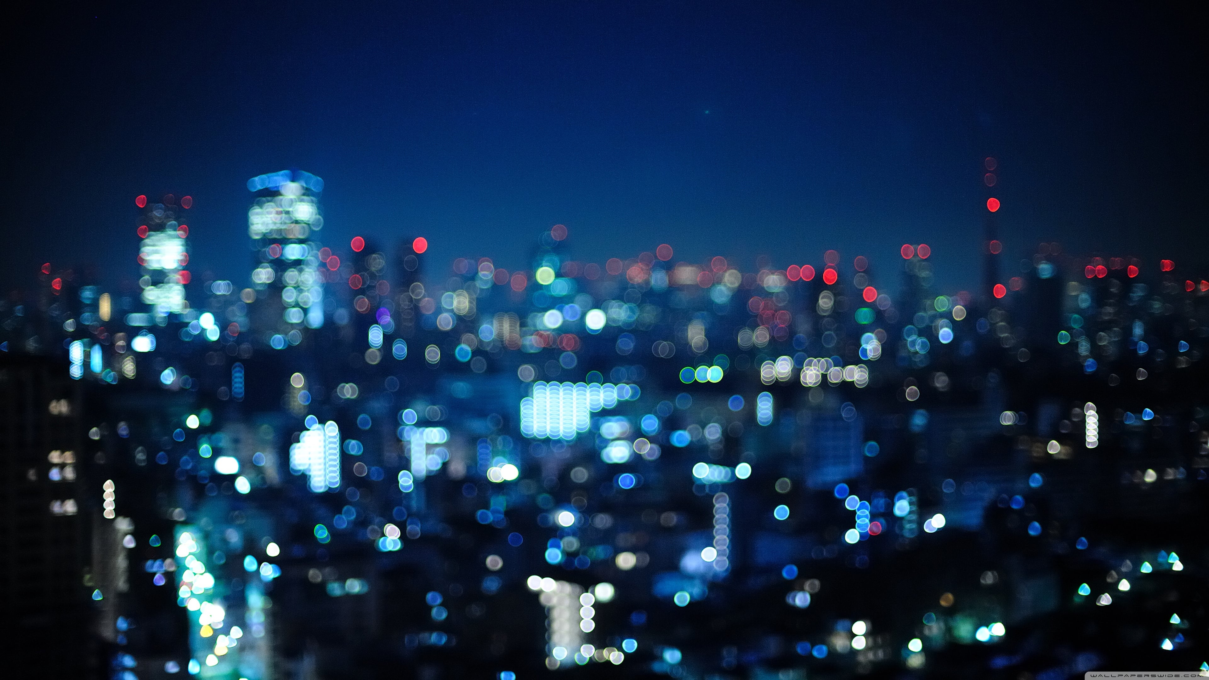 Tokyo Japan Bokeh City [3840*2160], r