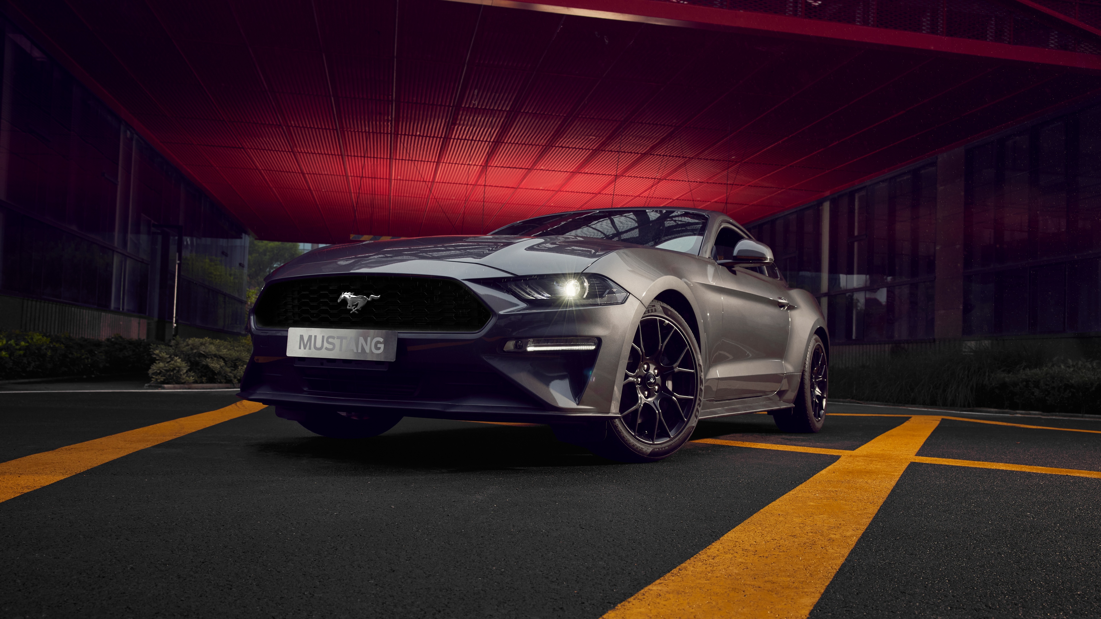 Ford Mustang CGI Wallpaper 8K UHD