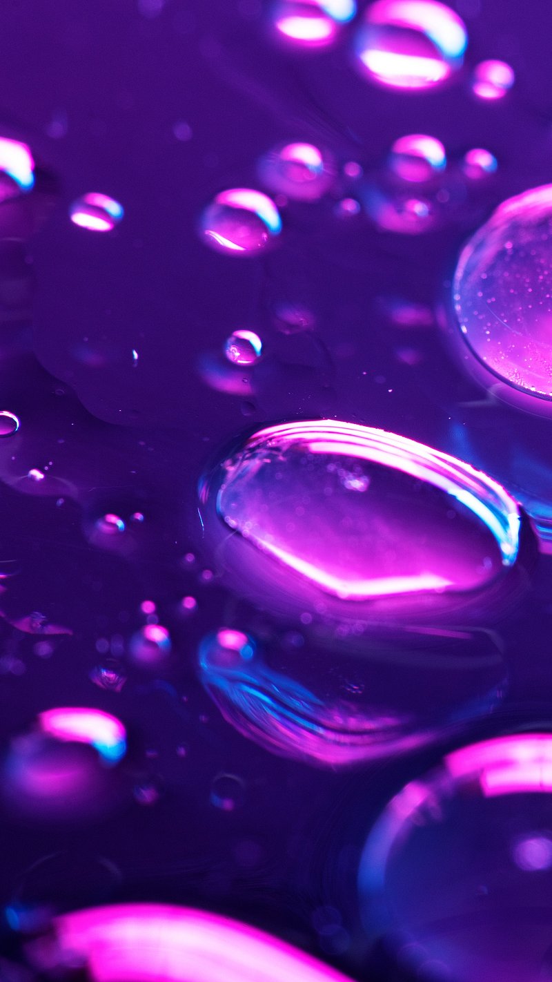 Vibrant neon purple liquid background