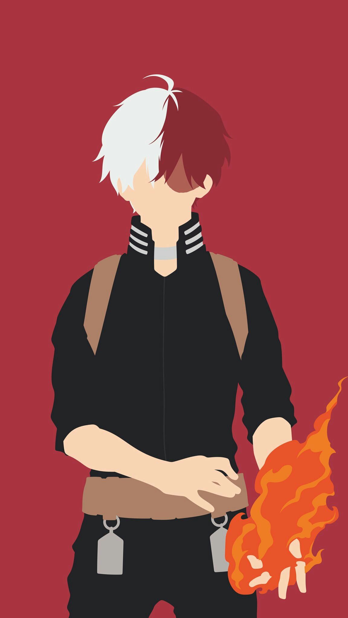 Anime Boy with Fireball