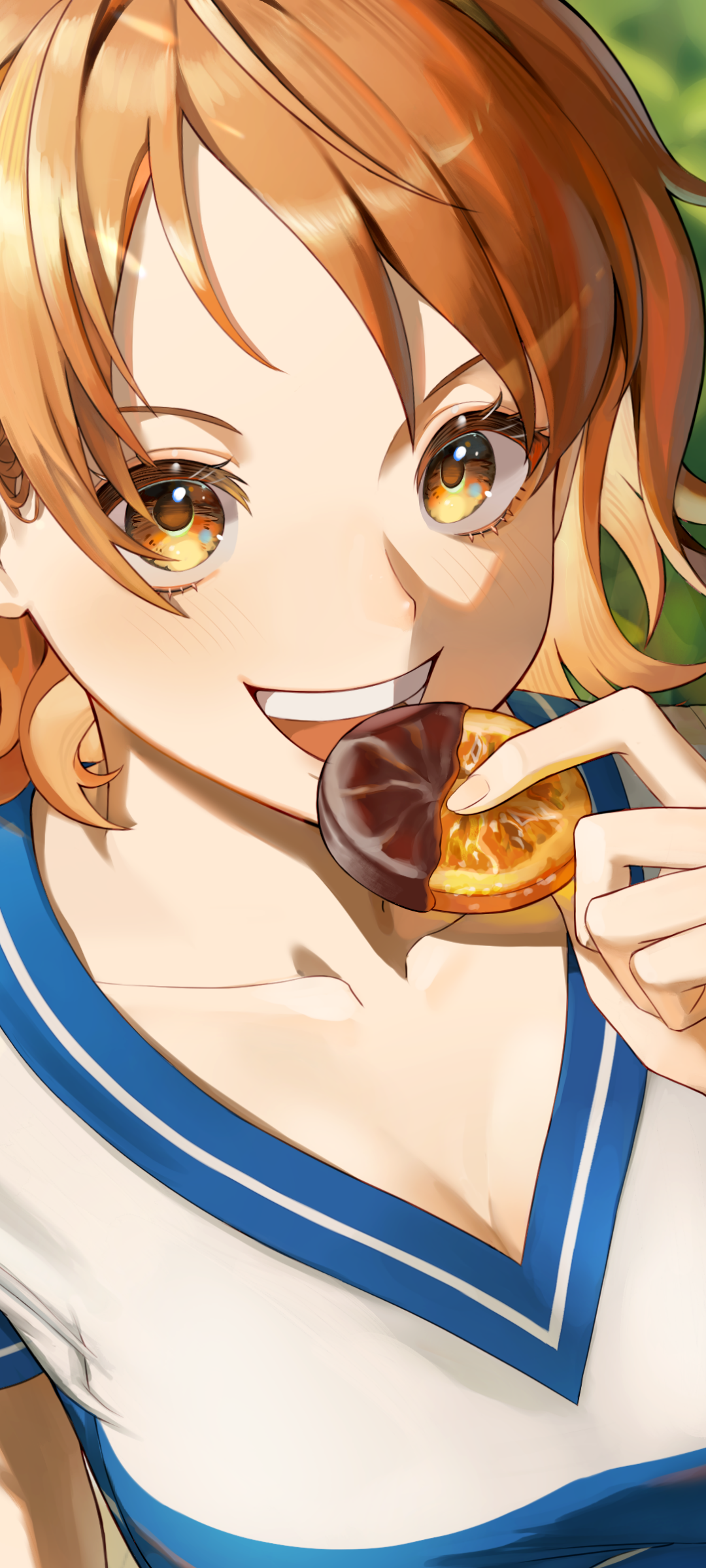 Nami (One Piece) Phone Wallpaper