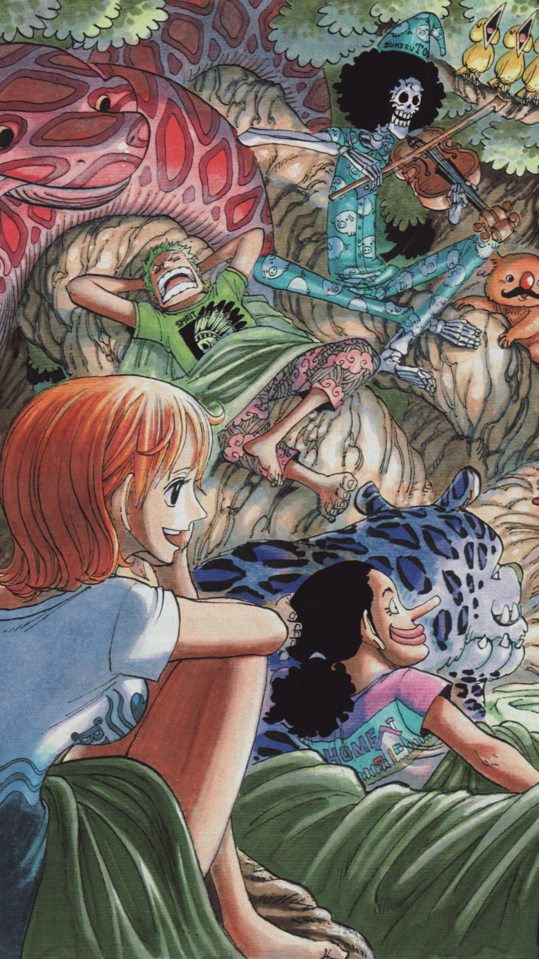 Nami (One Piece) Phone Wallpaper