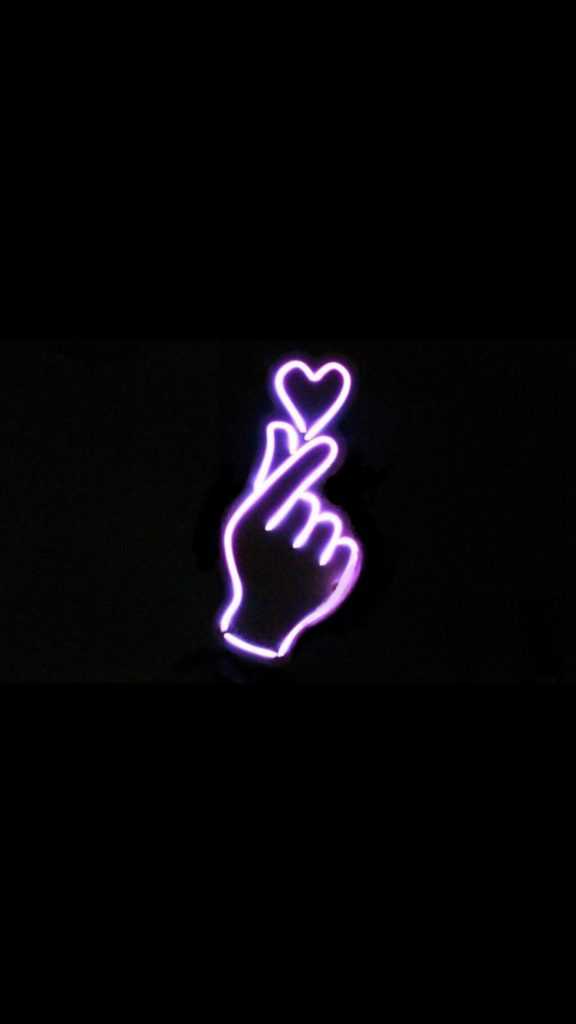 Neon Purple Wallpaper