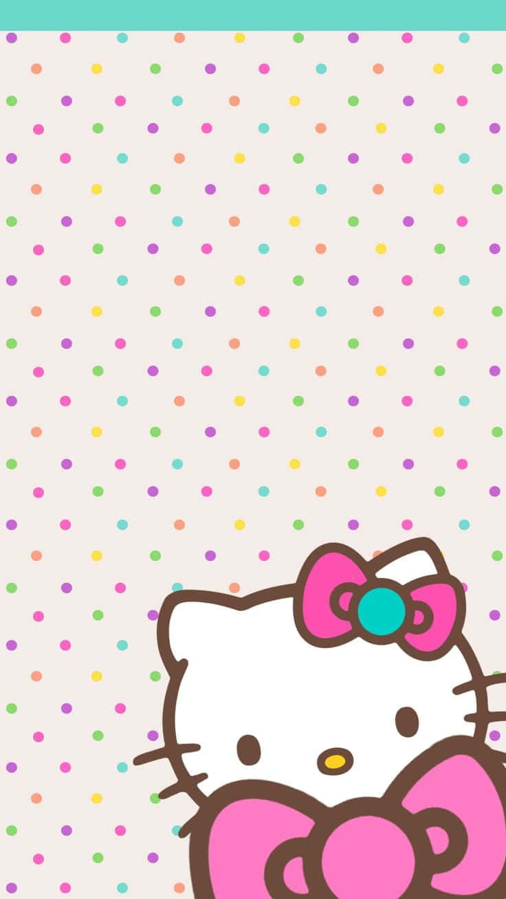 Polkadot Sanrio Phone Wallpaper