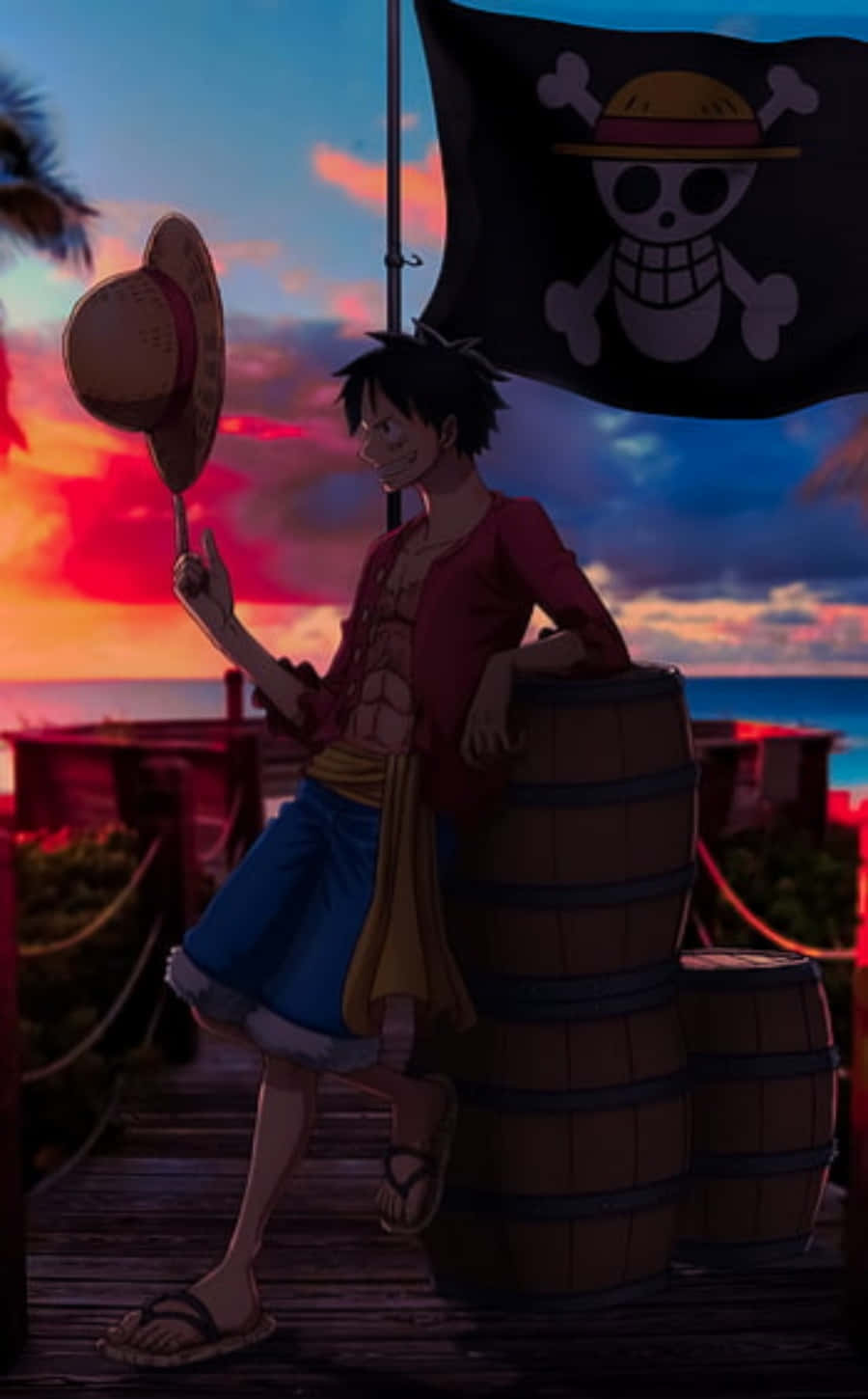 Luffy Phone Wallpaper