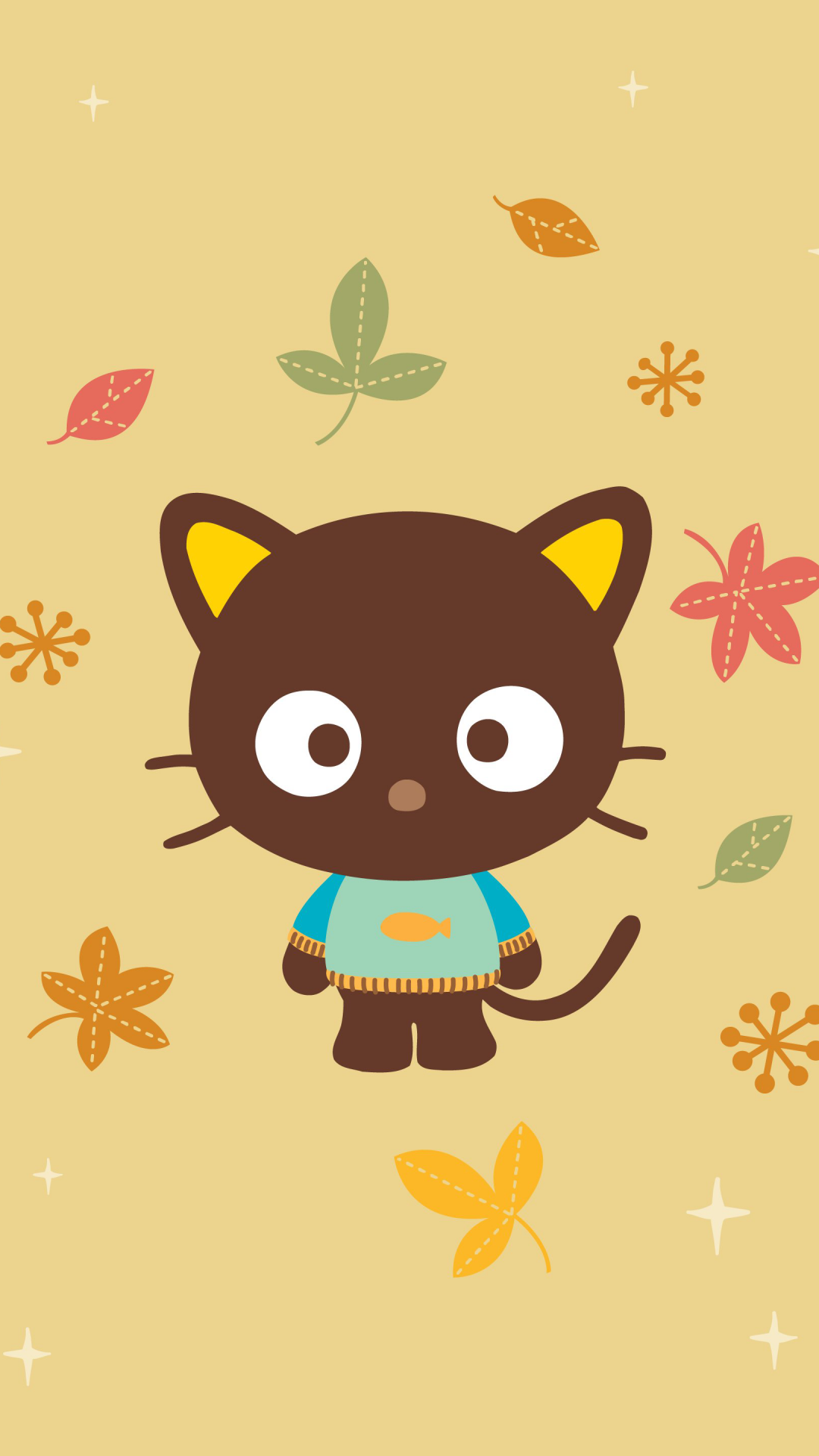 Sanrio Wallpaper 4K, Chococat, Pastel