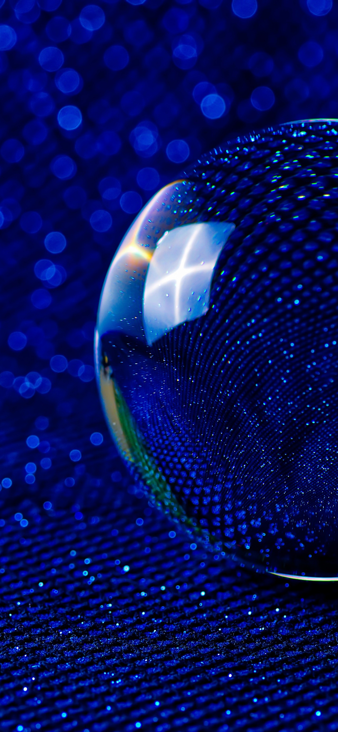 Crystal Ball Wallpaper 4K, Blue