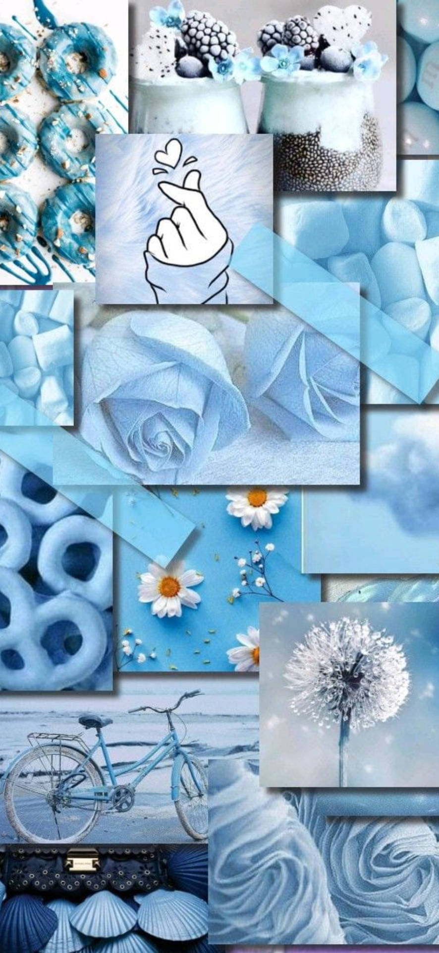 Download Overlayed Montage Light Blue