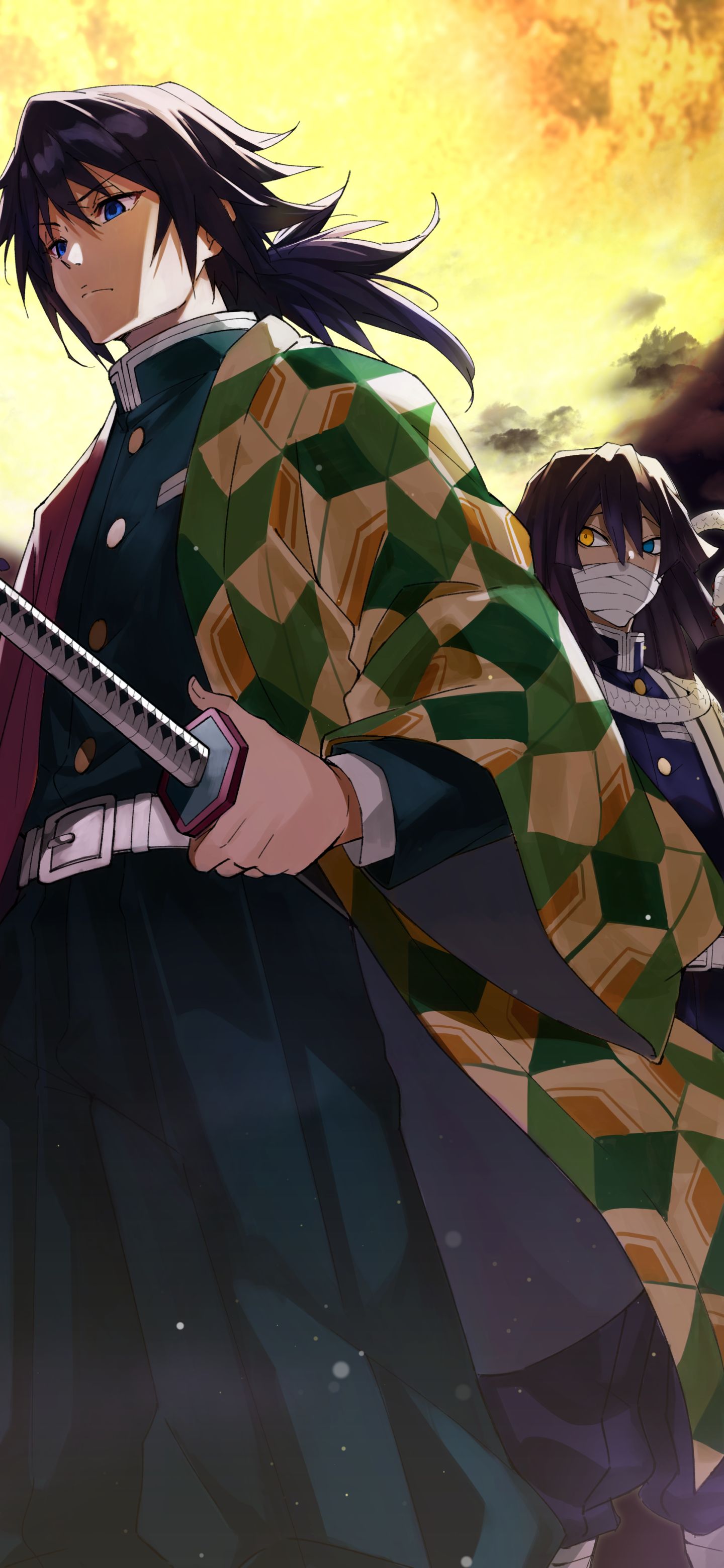 Download Obanai Iguro wallpaper