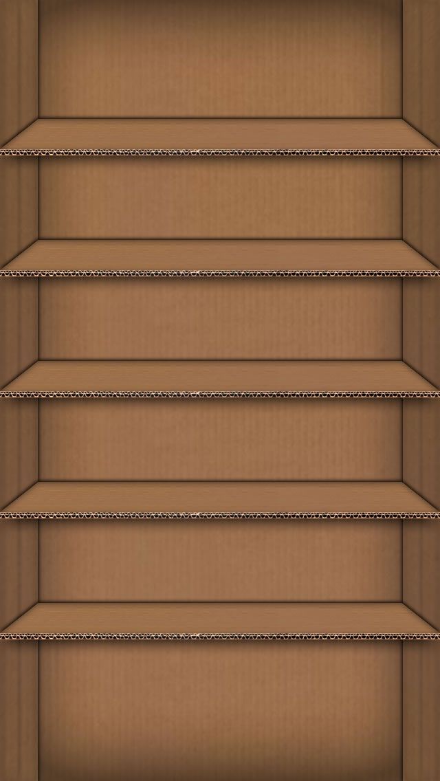 Cardboard box. Phone wallpaper, Screen