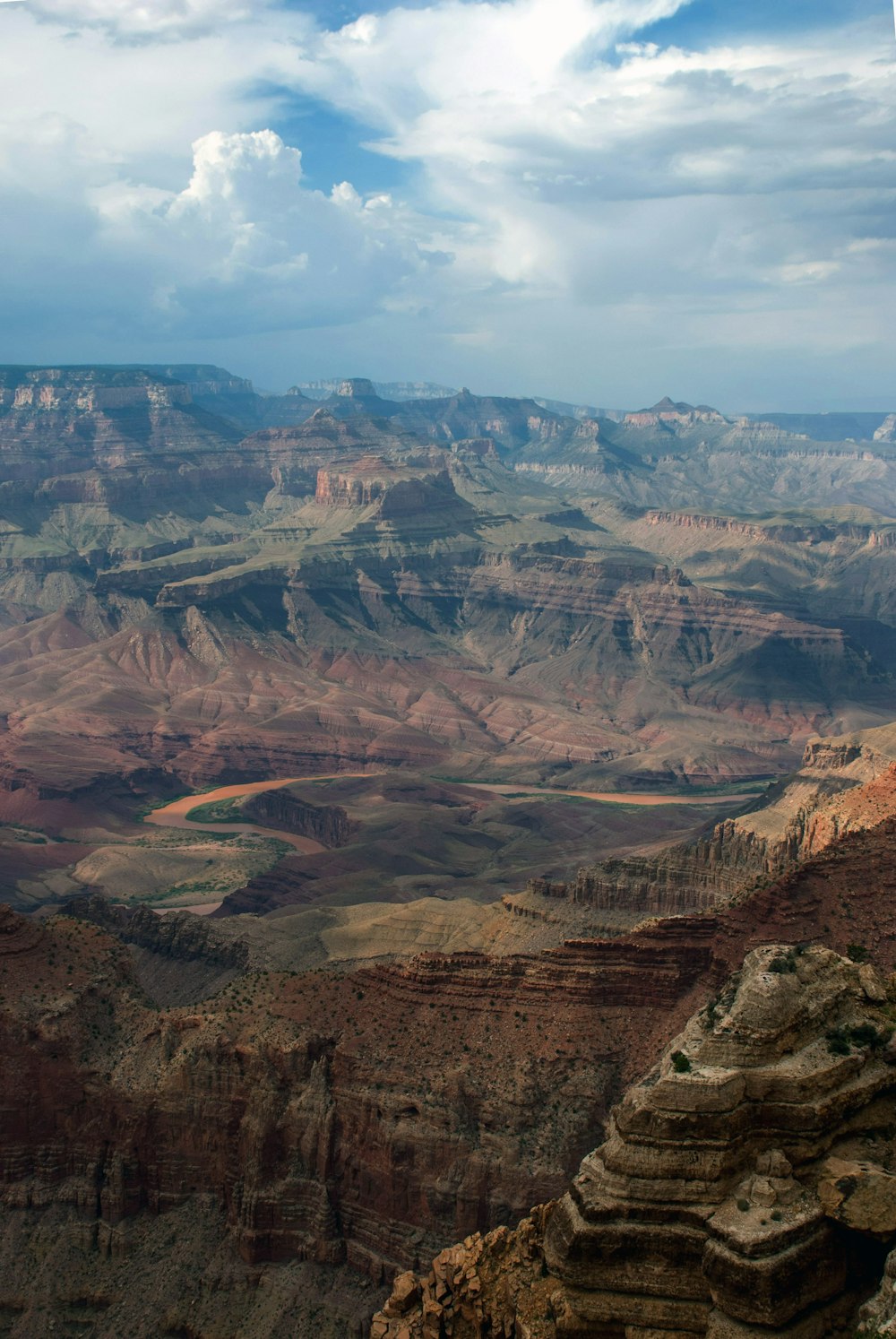 Areal view of Grand Canyon, USA photo